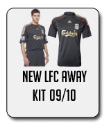 Official LFC Away Kit 2009/10