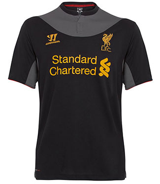 New Liverpool Away Shirt 2012-13 New Liverpool Away Shirt 12-13