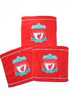 Liverpool FC Face Cloths x 3
