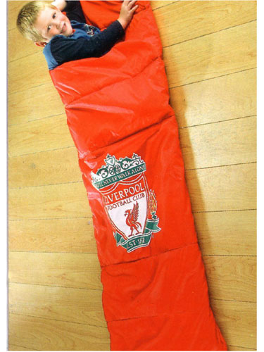 Liverpool FC Sleeping Bag Sleep Over Bedding