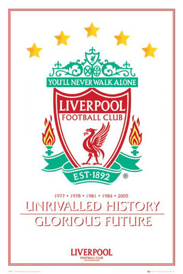 Liverpool FC ‘Unrivalled History, Glorious Future' Maxi Poster SP0339