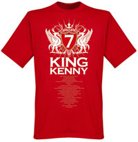 King Kenny Dalglish T-Shirt Red
