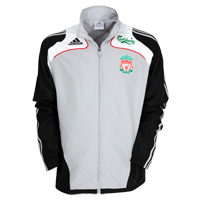 Official LFC 2008/09 Tracksuit Jacket Grey