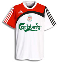 LFC White T-Shirt 2007/08