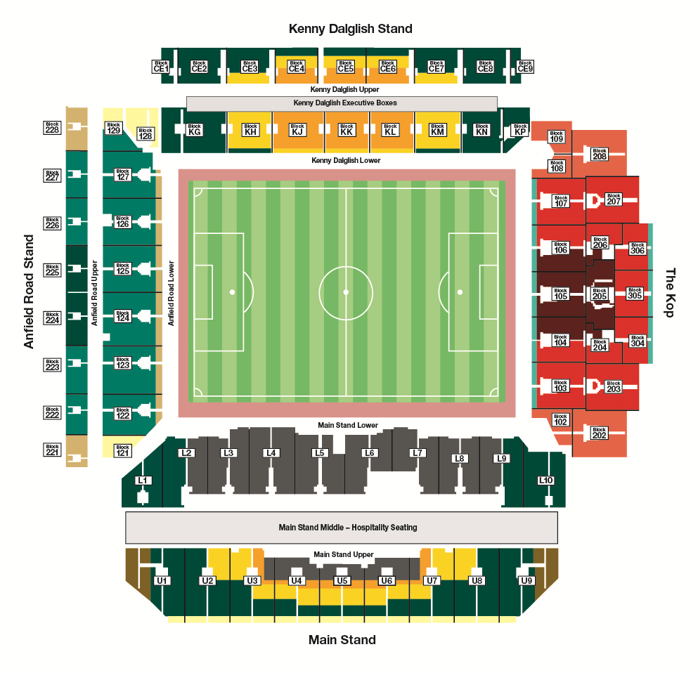 Lfc Stadium Anfield Map 2017 