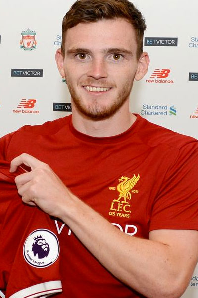 Andy Robertson LFC Stats and Profile | Anfield Online