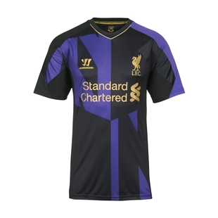 Liverpool FC Adult Black Third Training Jersey 13/14