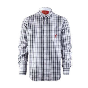 LFC Mens Black Check Shirt