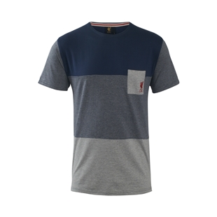 LFC Mens Grey Pocket Tee