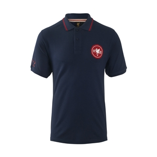 LFC Mens Navy Badge Polo