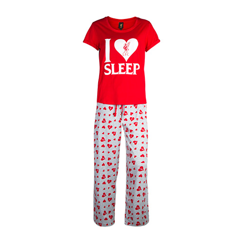 Ladies I Love LFC Long Leg Pyjamas