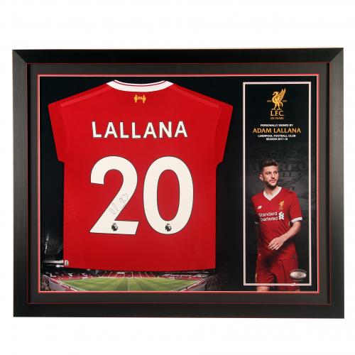 Signed Liverpool Shirts, Signed LFC Footballs and Gifts for LFC