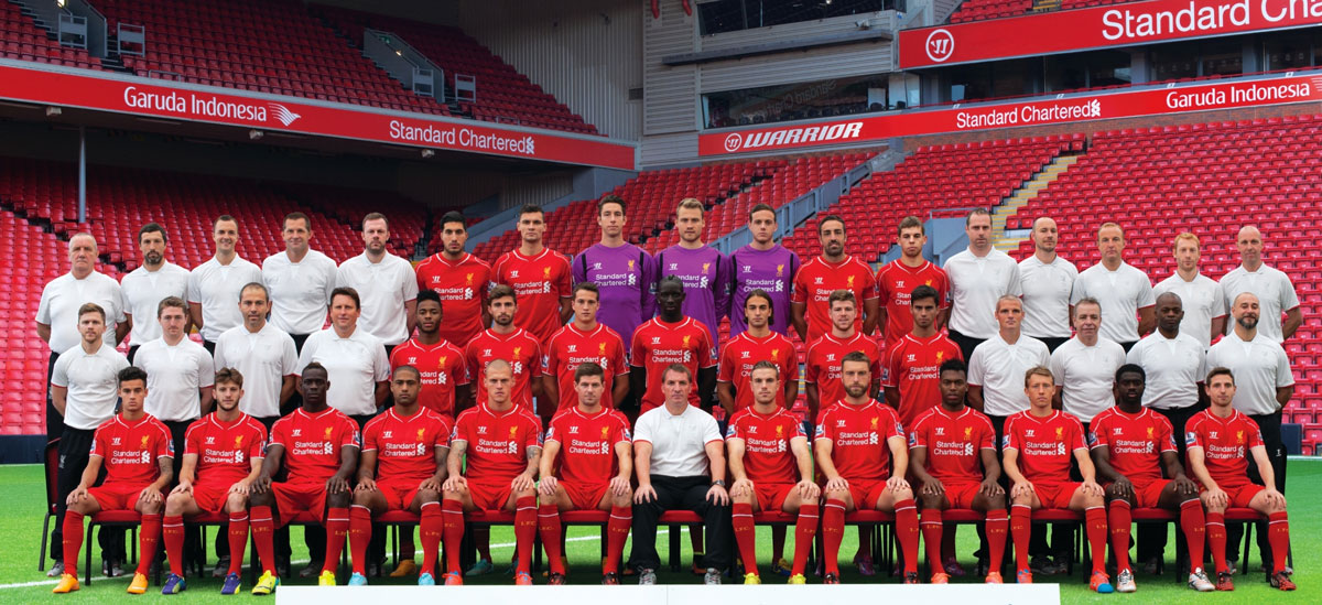 LFC Squad 2014-15