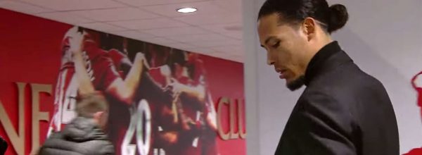 Van Dijk at Anfield