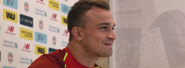 Xherdan Shaqiri is a Liverpool player