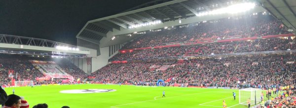 Anfield during Liverpool 1-0 Napoli [Anfield Online]