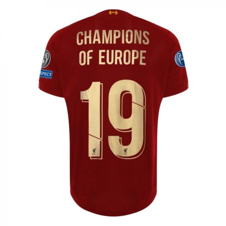 Campione Liverpool T-Shirt Champions League Winners