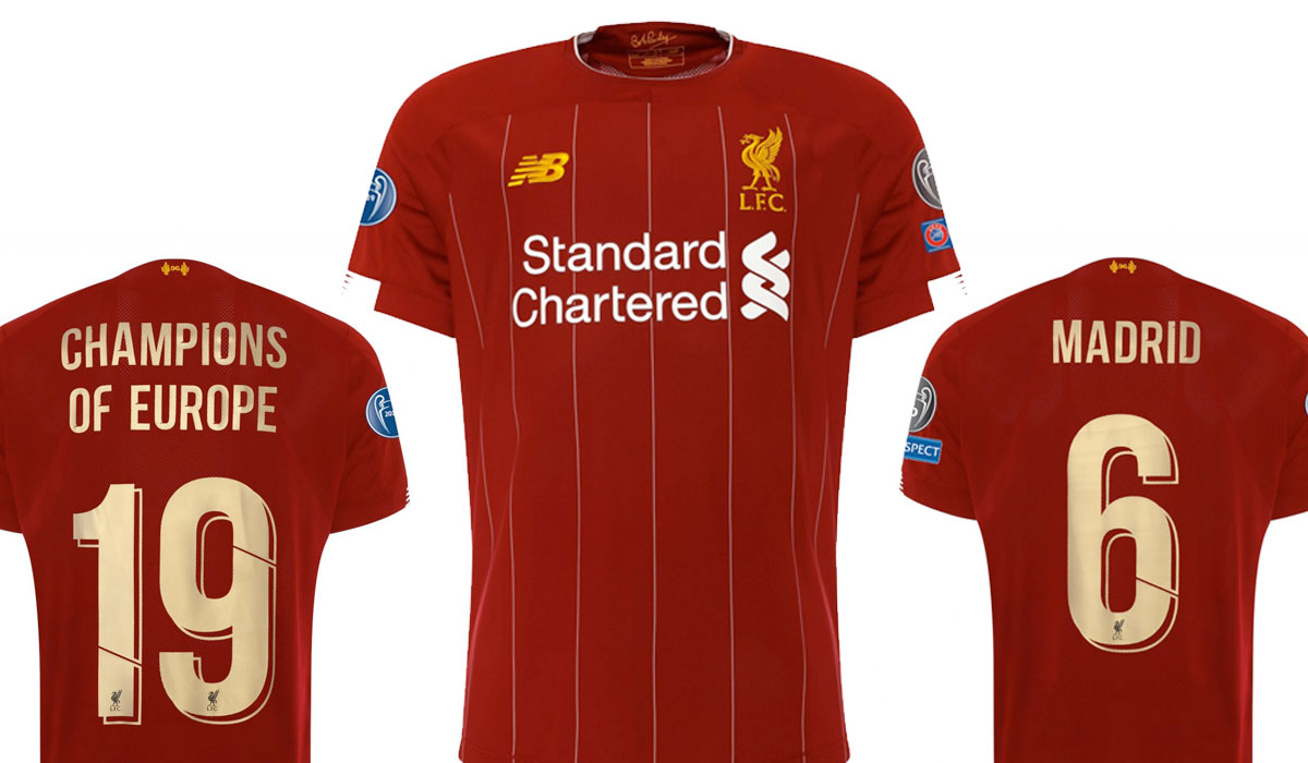 liverpool champions league 2019 jersey
