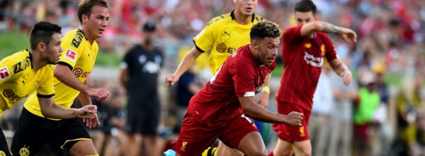 Oxlade-Chamberlain on LFC's US Tour v Dortmund